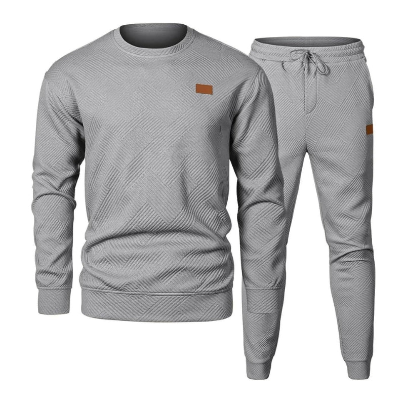 Completo Uomo 2 Pezzi in Tessuto Jacquard
