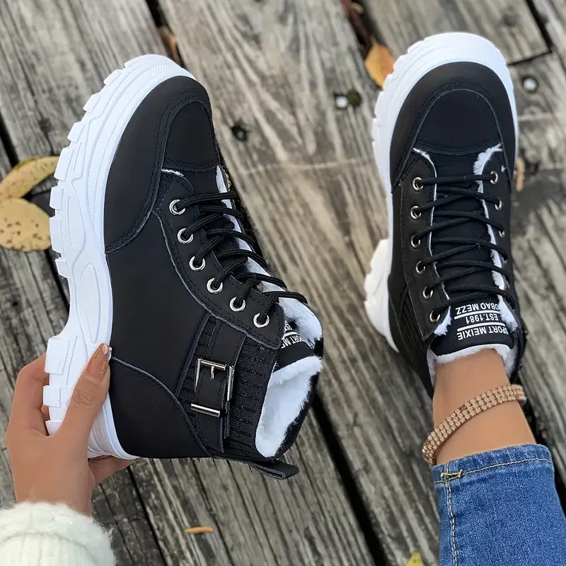 Donna - Stivali invernali - Fodera calda