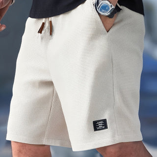 Pantaloni Corti Slim Fit da Uomo – Con Corda, Adatti per Uso Casual e Estivo