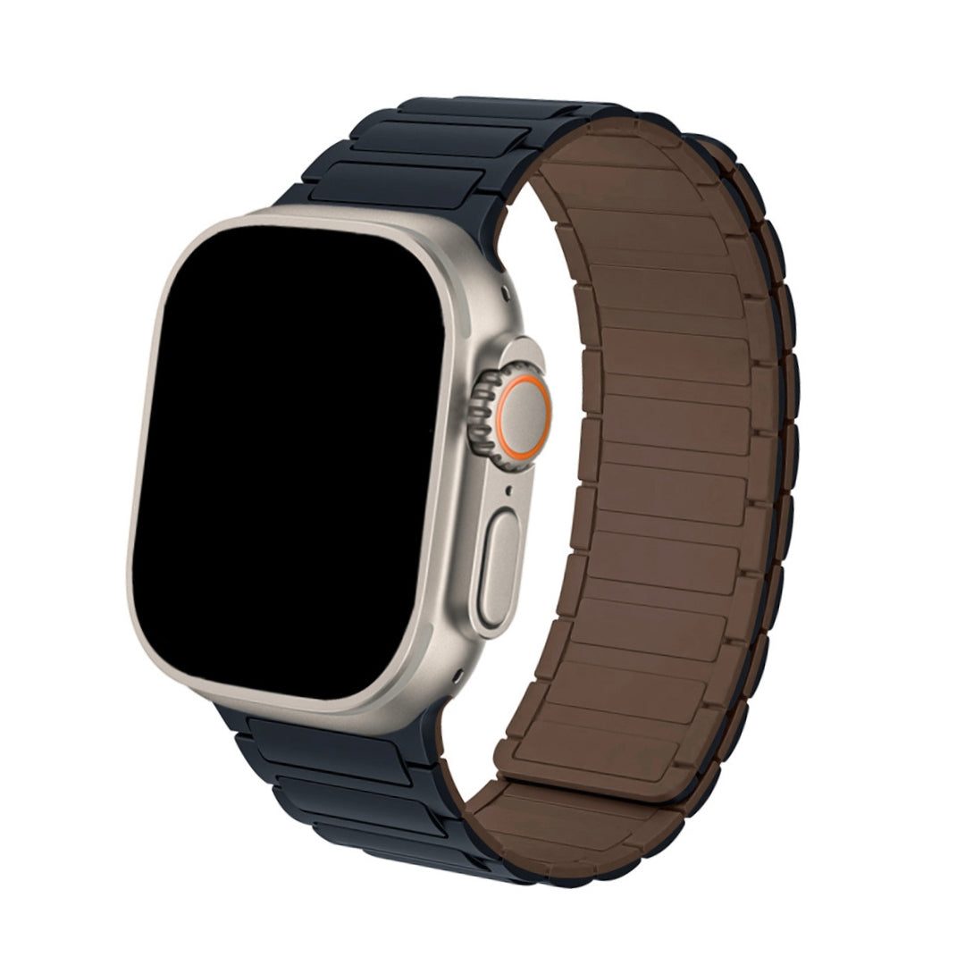 Nava-Bands Midnight Brown / 42 / 44 / 45 / 49mm Nava-Bands Silicone Magno Loop
