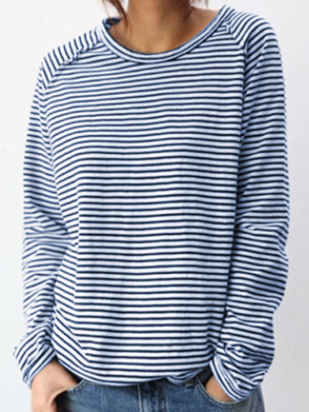 Blusa Slim Fit da Donna – Casual per Primavera e Autunno, con Maniche Lunghe