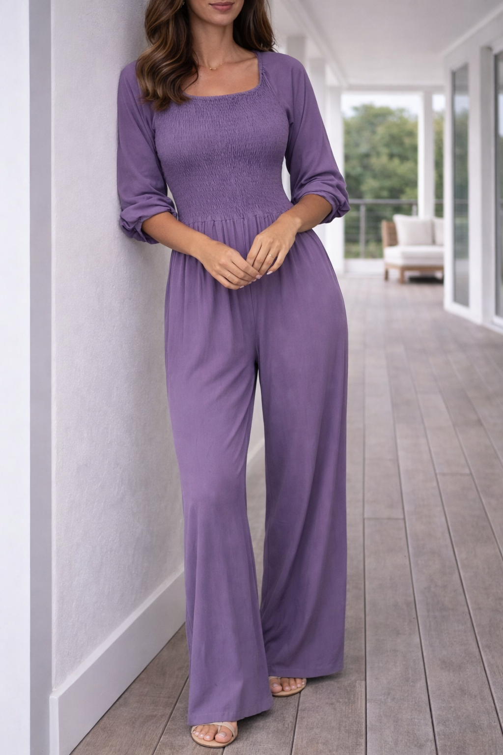 Salopette Oversized Donna – Con Maniche Lunghe e Pantaloni Ampi, Adatta per l'Estate e Uso Casual