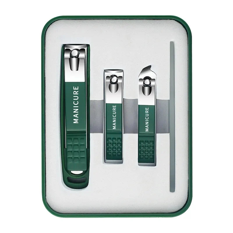 Professional Stainless Steel Nail Clipper Set – Comprehensive Manicure and Pedicure Tools for Home Use 8