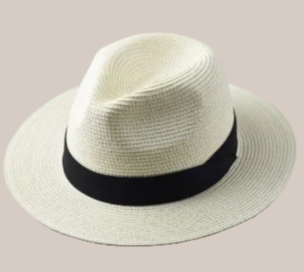 Cappello Panama Uomo Fatto a Mano - Tesa Larga per l'Estate