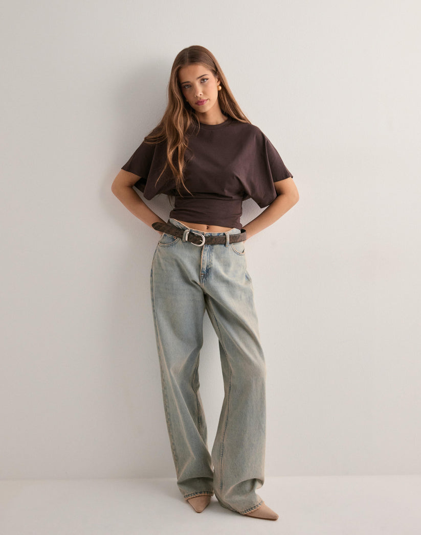 T-shirt Oversize da Donna – Con Maniche Ampie, Adatta per Uso Casual