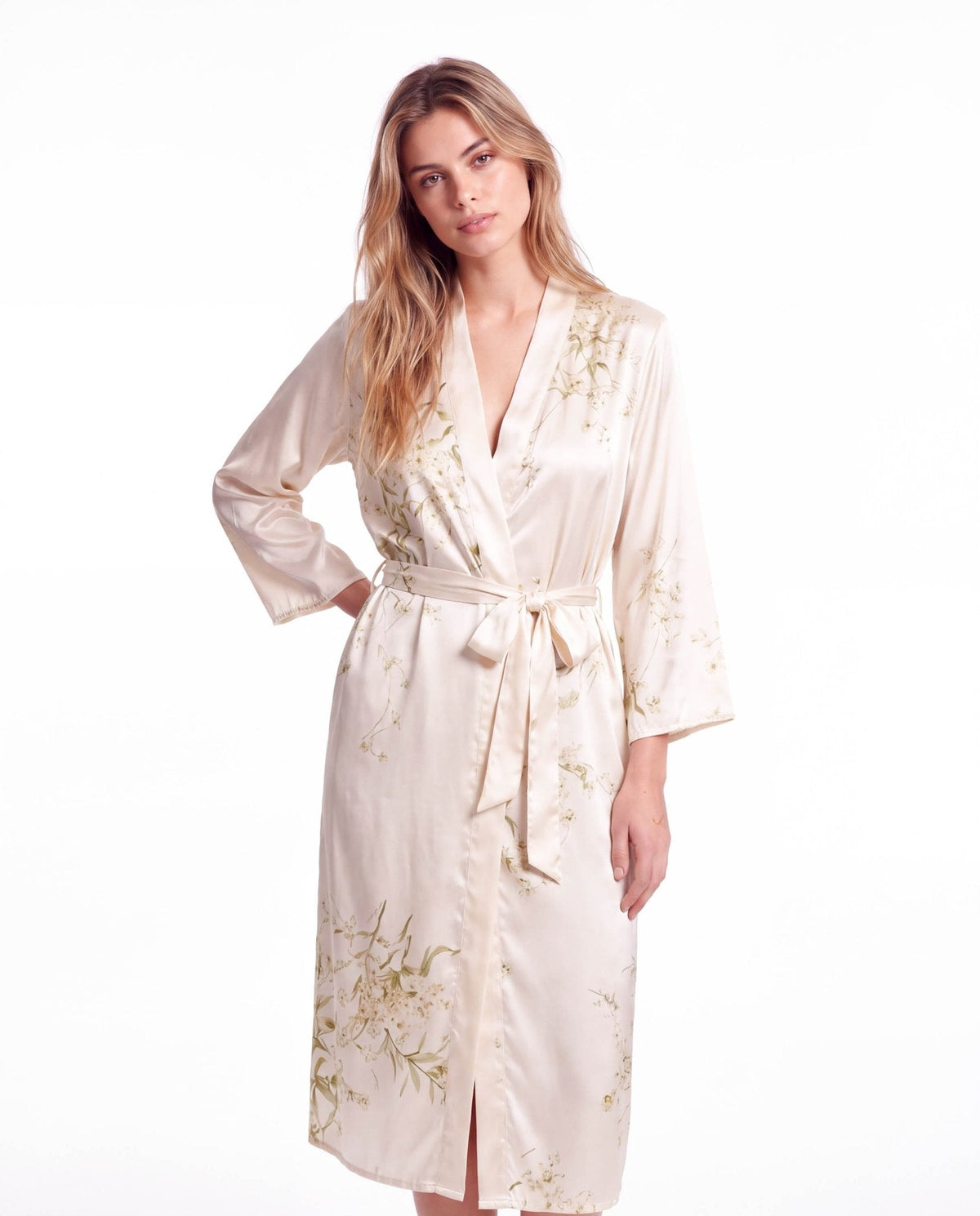 Vestito Donna in Raso Senza Maniche – Sottoveste Lucida da Notte