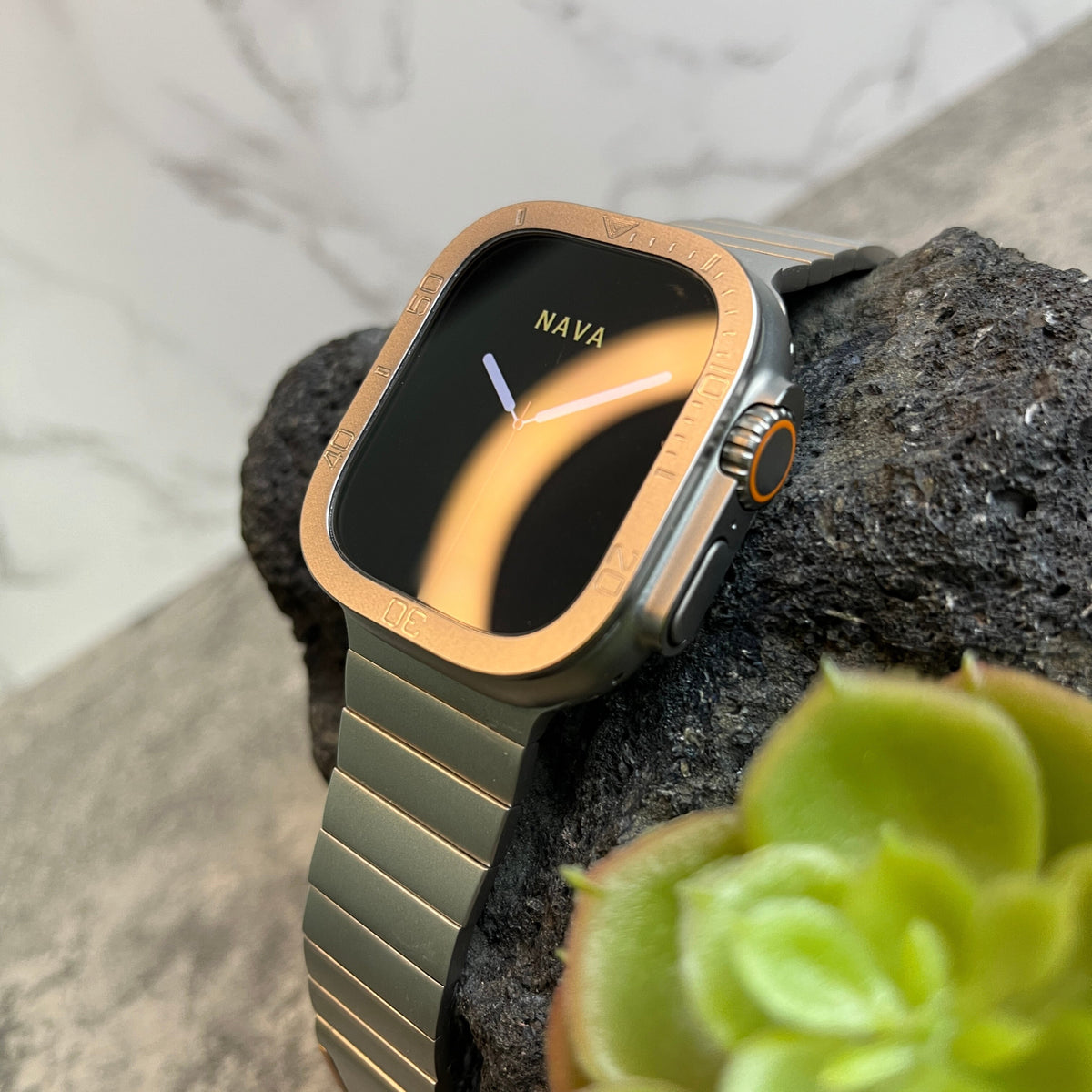Cover Protettiva per Smartwatch Ultra 49mm Stile Vintage