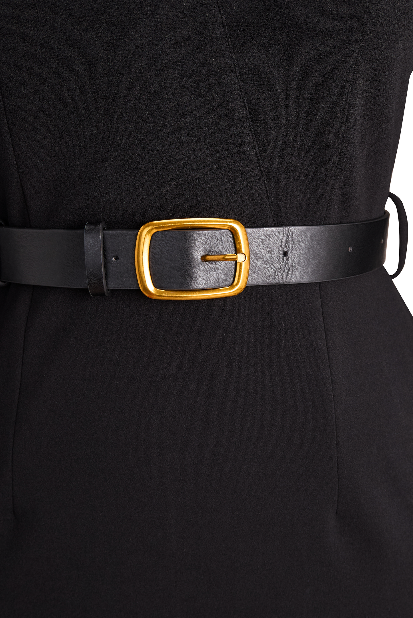 Abito Donna Scollo V – Con Cintura e Collo alla Cinese, Adatto per Lavoro e Occasioni Speciali