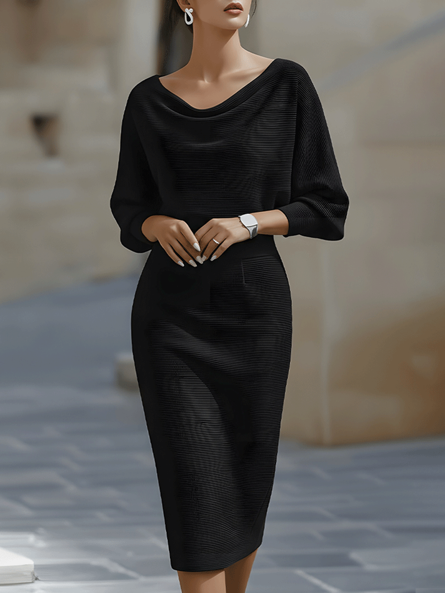 Abito Midi Oversized da Donna – Adatto per Uso Casual e Quotidiano