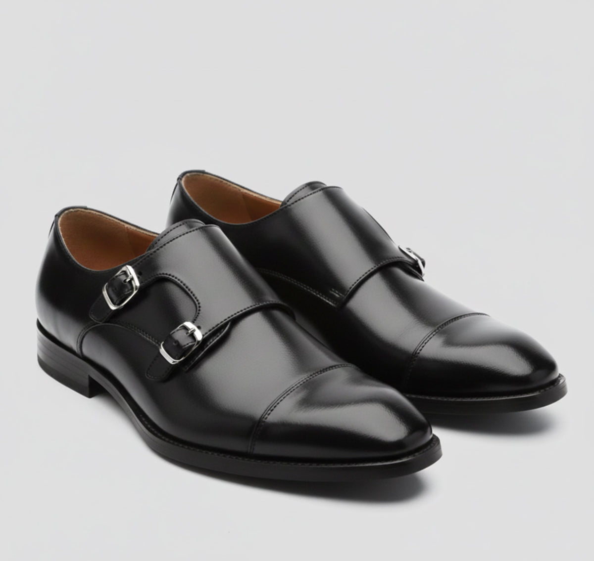 Mocassini Uomo Eleganti in Pelle Sintetica con Dettagli Metallici