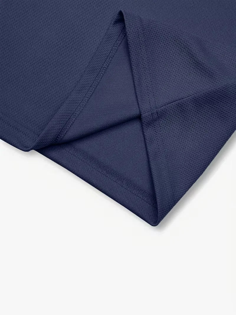 Completo Uomo Elegante Estivo Polo e Shorts Set 2 Pezzi Leggero