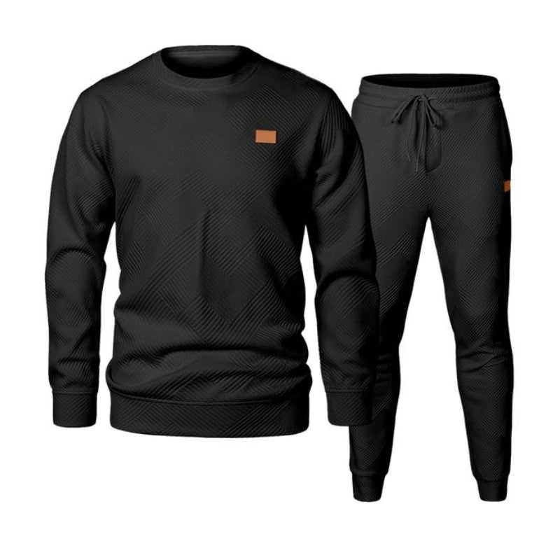 Completo Uomo 2 Pezzi in Tessuto Jacquard