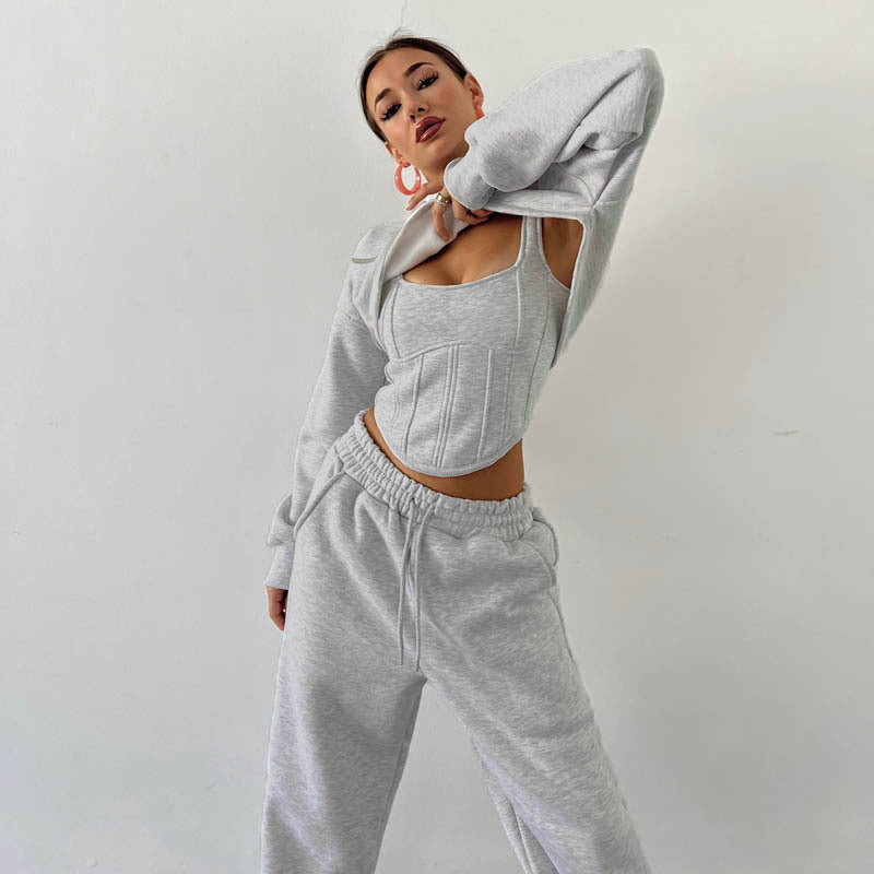 Set Comfortabile per Donne – Casual per Uso Domestico, Adatto per Primavera e Estate