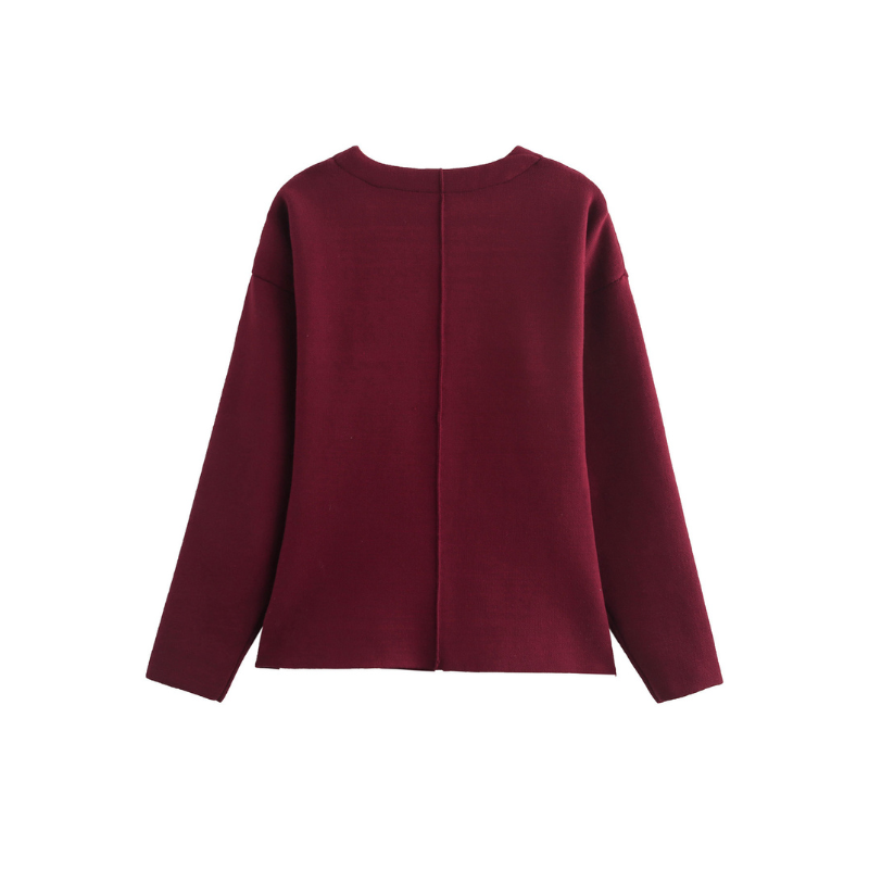 Cardigan Sagomato da Donna – Casual per Primavera e Autunno, con Bottoni e Zip