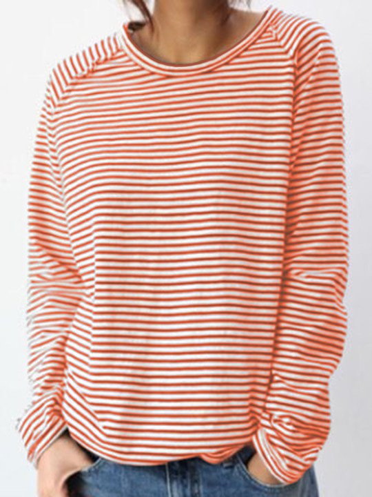 Blusa Slim Fit da Donna – Casual per Primavera e Autunno, con Maniche Lunghe