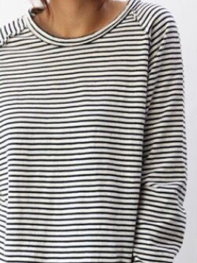 Blusa Slim Fit da Donna – Casual per Primavera e Autunno, con Maniche Lunghe