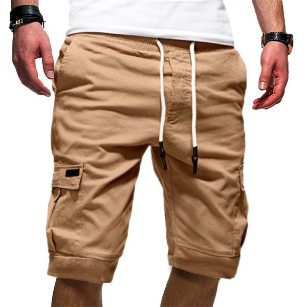 Pantaloni Cargo Slim Fit da Uomo – Con Tasche, Ideali per Uso Casual in Estate