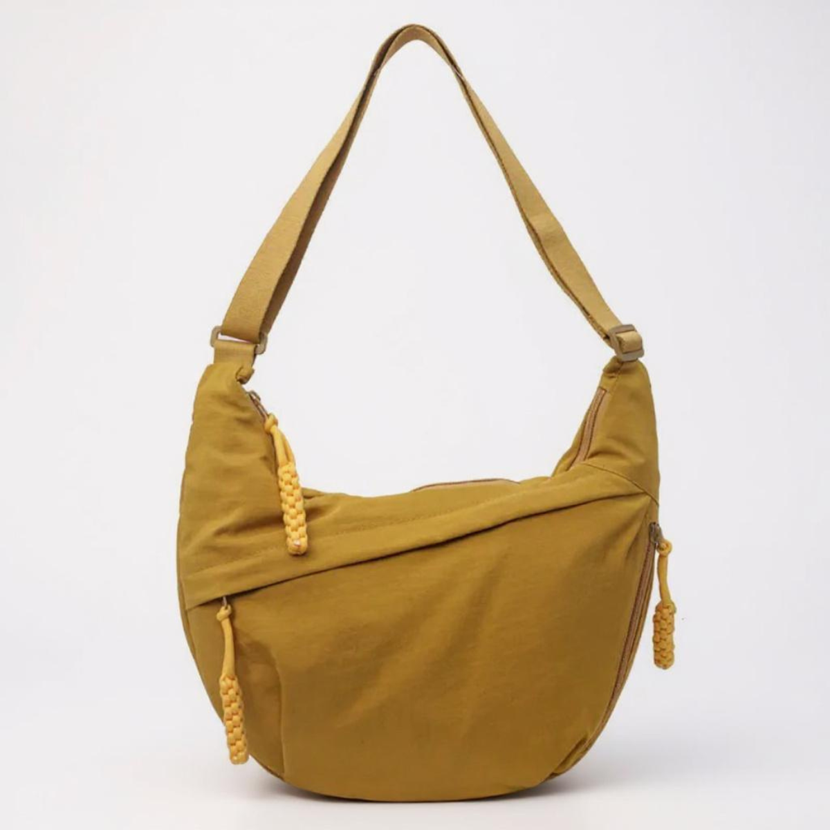 Borsa Tracolla Donna in Nylon con Tasche Multiple