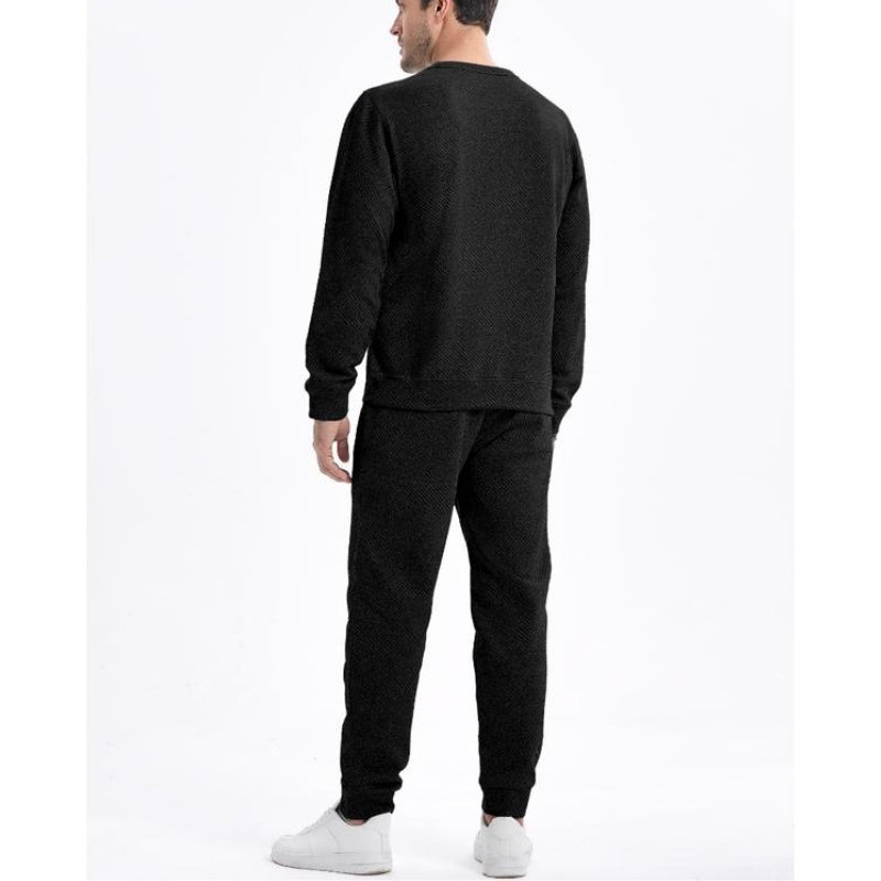 Completo Uomo 2 Pezzi in Tessuto Jacquard