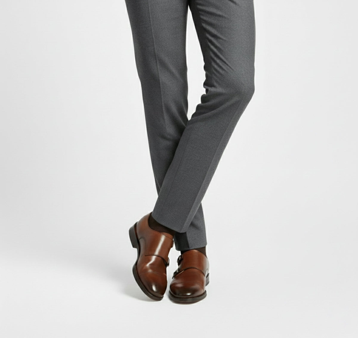 Mocassini Uomo Eleganti in Pelle Sintetica con Dettagli Metallici