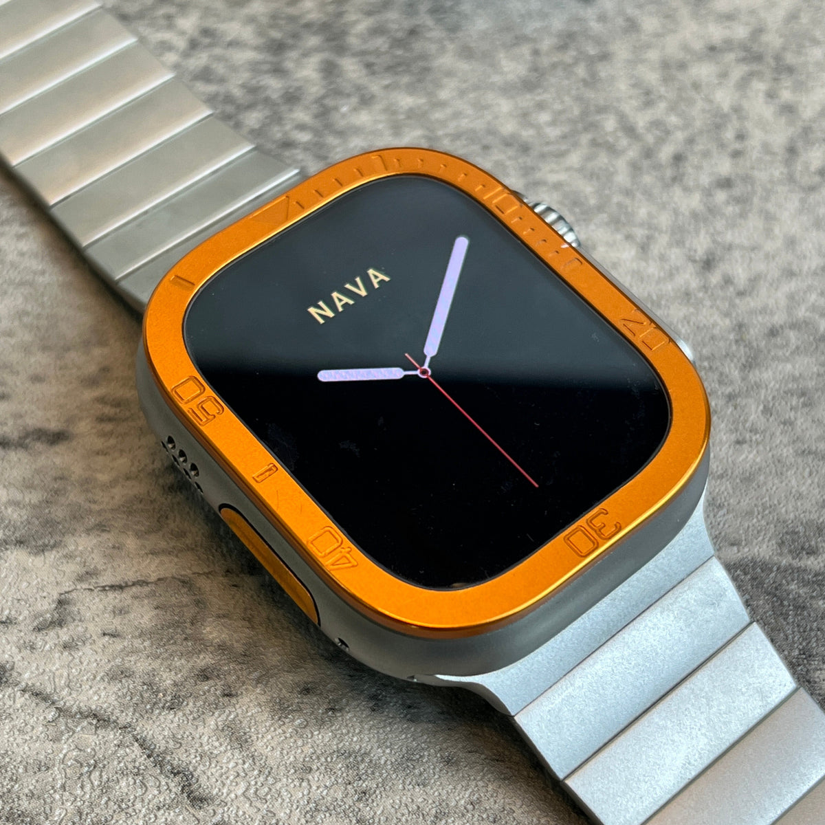 Cover Protettiva per Smartwatch Ultra 49mm Stile Vintage