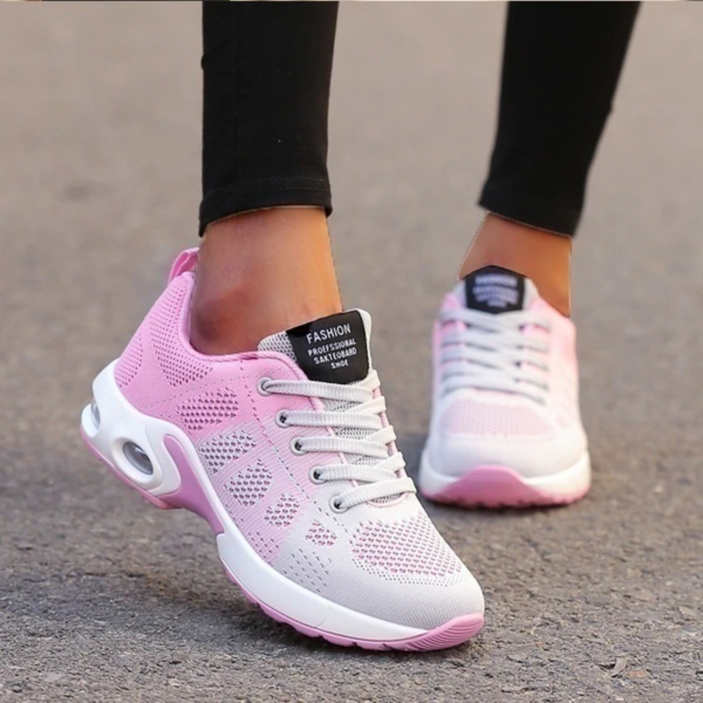 Sneakers Leggere da Donna – Con Suola Ortopedica, Adatte per Uso in Passeggiata e Lavoro