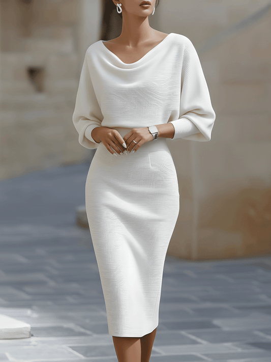 Abito Midi Oversized da Donna – Adatto per Uso Casual e Quotidiano