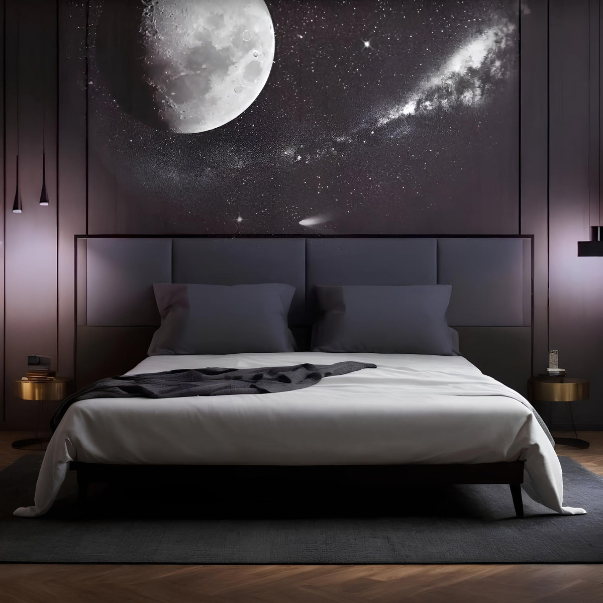 Proiettore Galassia per Camera da Letto con Luce Notturna USB
