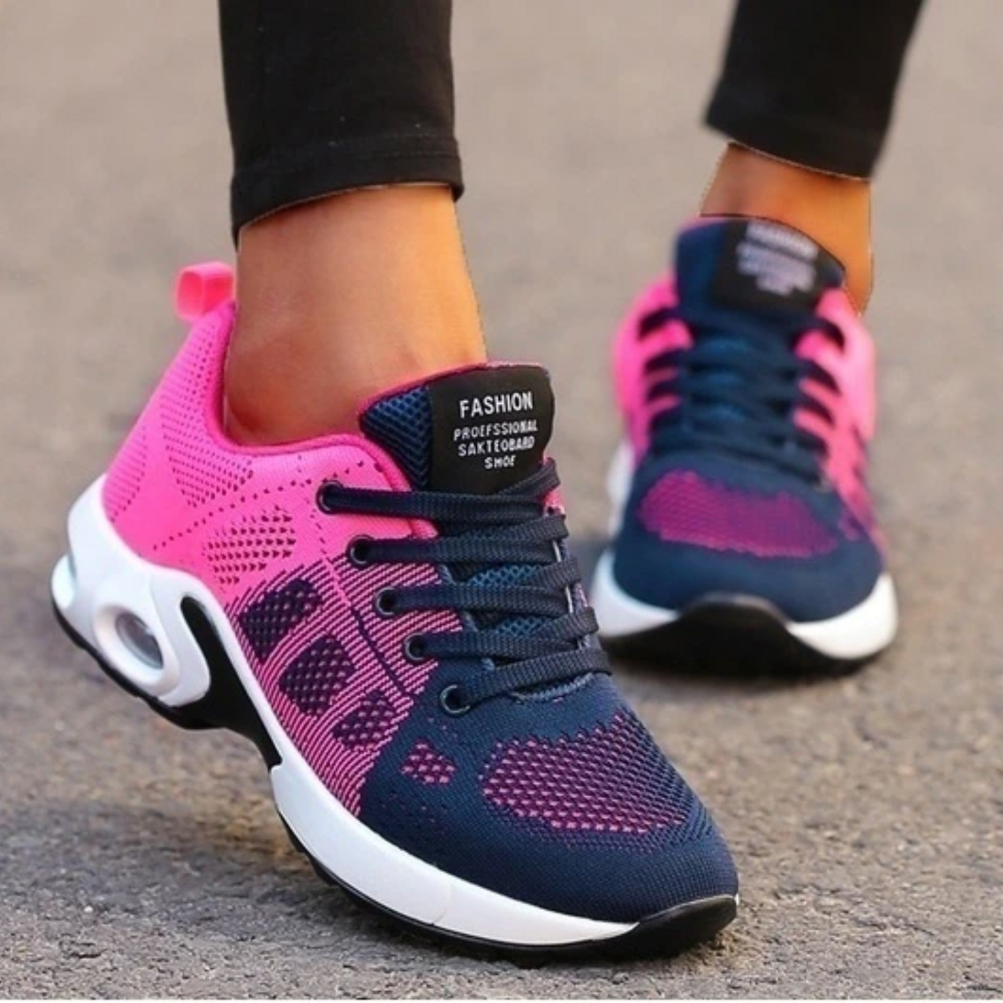 Sneakers Leggere da Donna – Con Suola Ortopedica, Adatte per Uso in Passeggiata e Lavoro