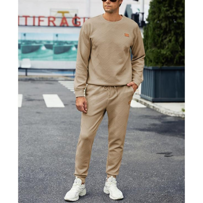 Completo Uomo 2 Pezzi in Tessuto Jacquard