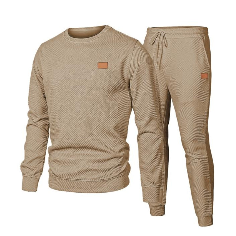 Completo Uomo 2 Pezzi in Tessuto Jacquard