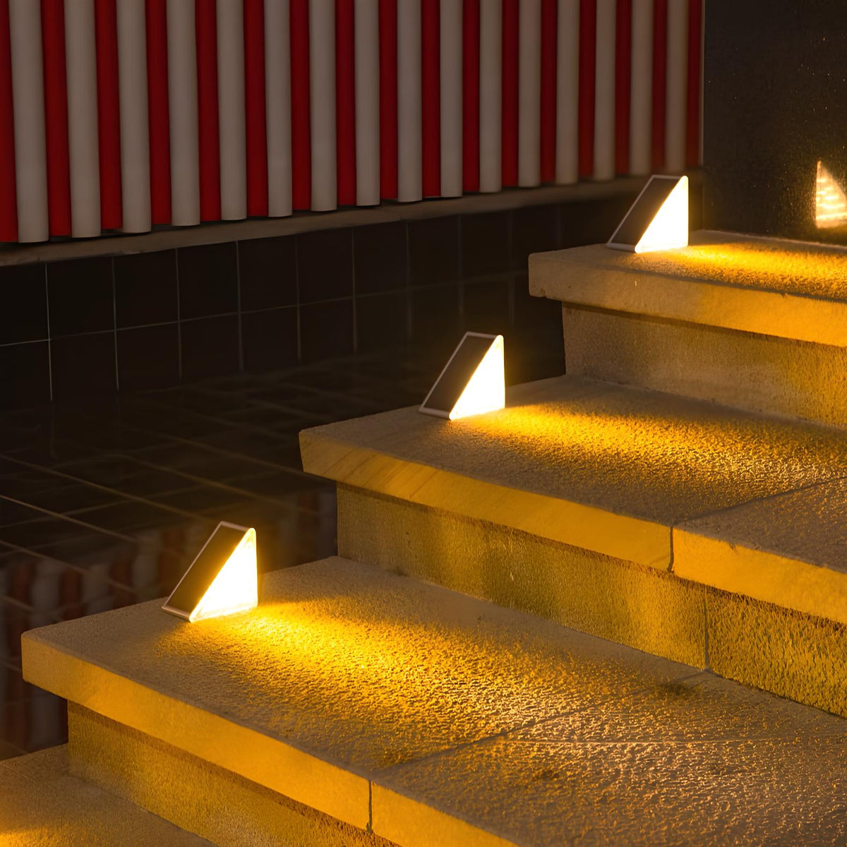 Luci Solari per Scale a LED Impermeabili IP65