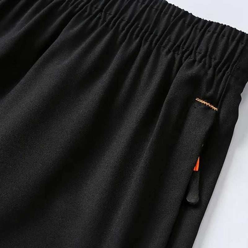 Pantaloncini Uomo Sportivi Traspiranti con Tasche con Zip - Set da 5