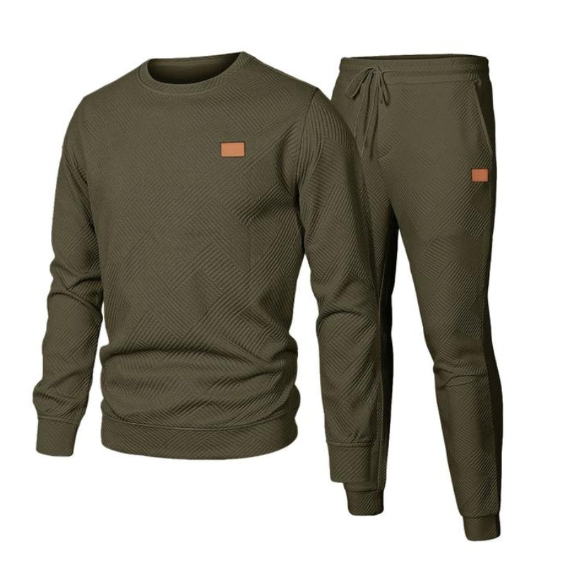 Completo Uomo 2 Pezzi in Tessuto Jacquard
