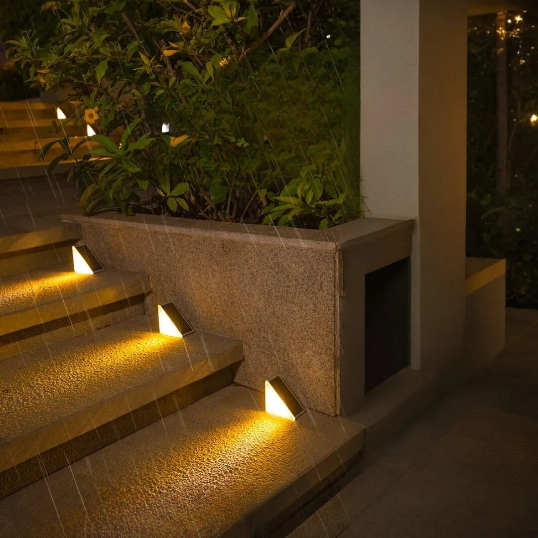 Luci Solari per Scale a LED Impermeabili IP65