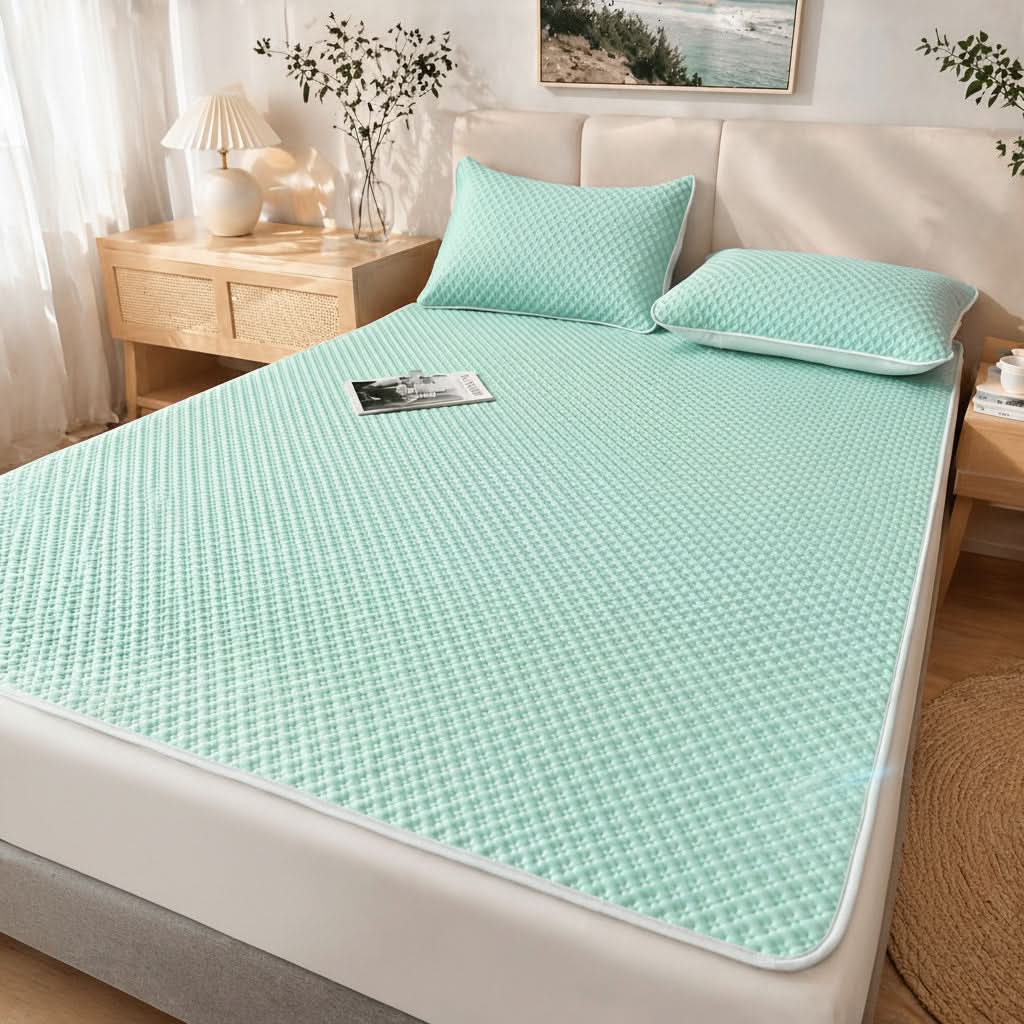 Tappetino Rinfrescante Pieghevole da Letto - Materassino Estivo Traspirante