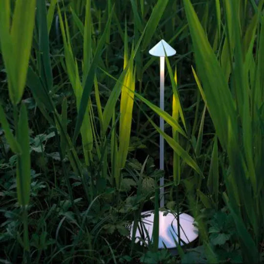Lampada da Tavolo LED Ricaricabile Senza Fili Bianco e Oro