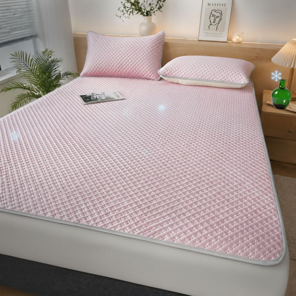 Tappetino Rinfrescante Pieghevole da Letto - Materassino Estivo Traspirante