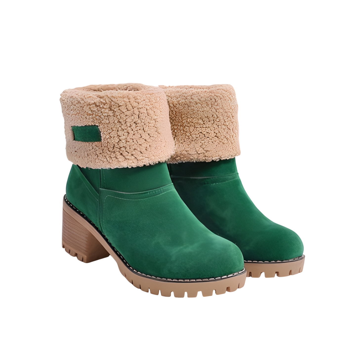 Donna - Stivaletti in pelle scamosciata - Stile invernale