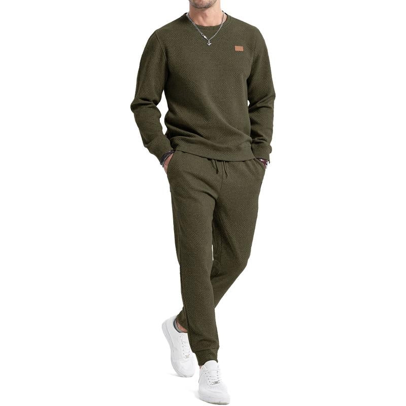 Completo Uomo 2 Pezzi in Tessuto Jacquard