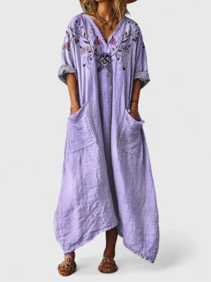 Abito A-line da Donna – Adatto per Occasioni Festive e Uso Estivo