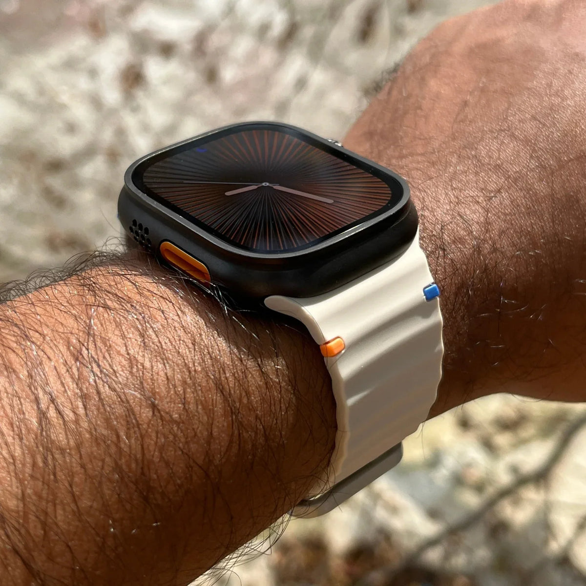 Cinturino in Silicone per Apple Watch Bicolore