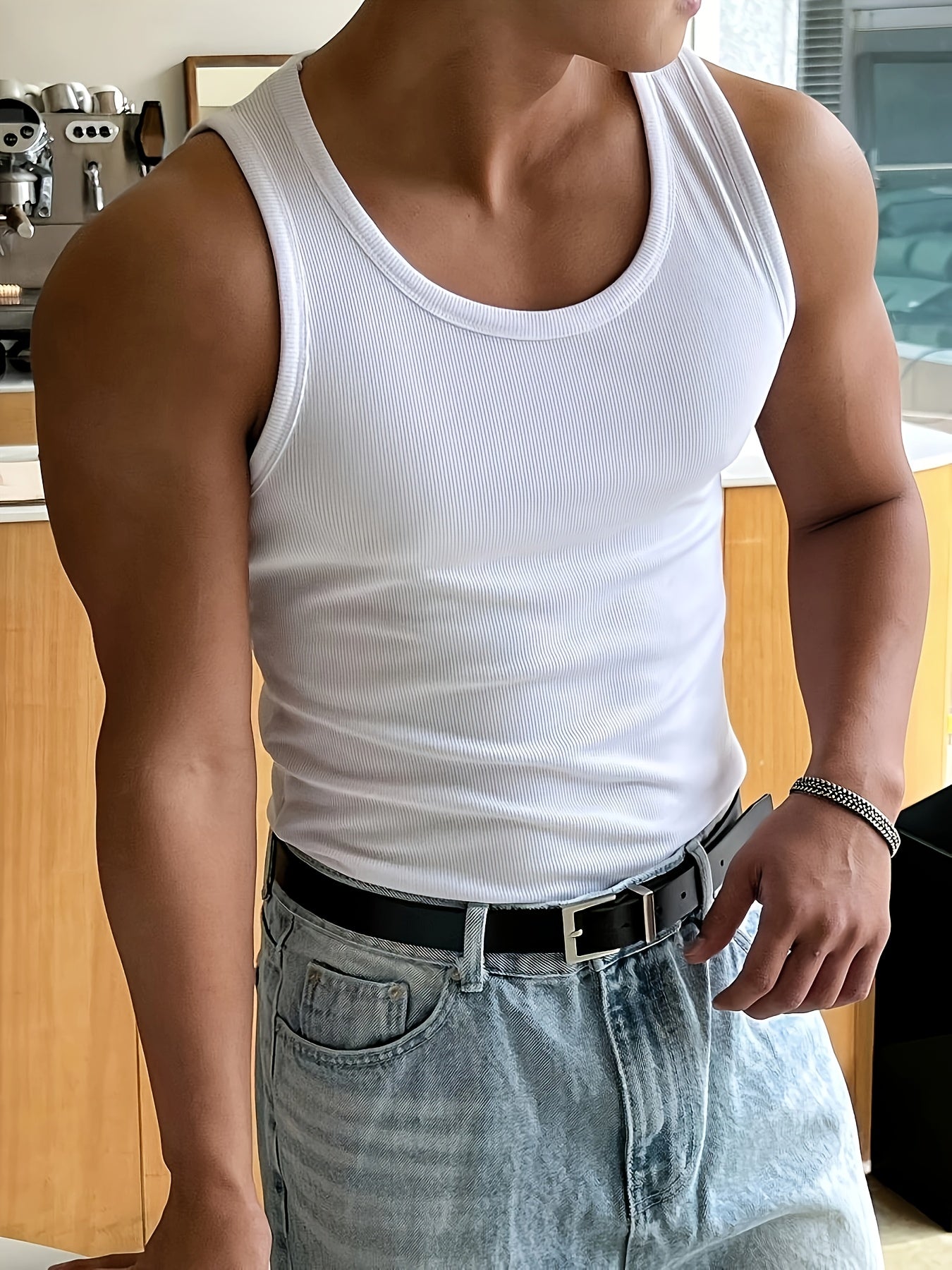 Top Scollo a V – Adatto per l'Estate e l'Uso Casual