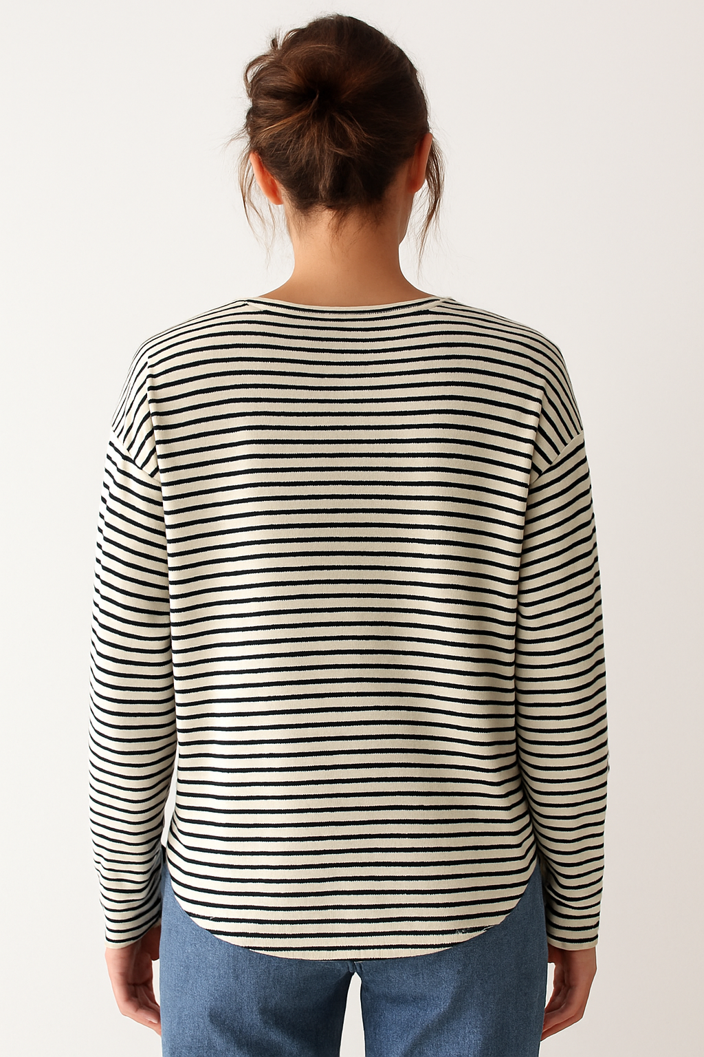 Blusa Slim Fit da Donna – Casual per Primavera e Autunno, con Maniche Lunghe