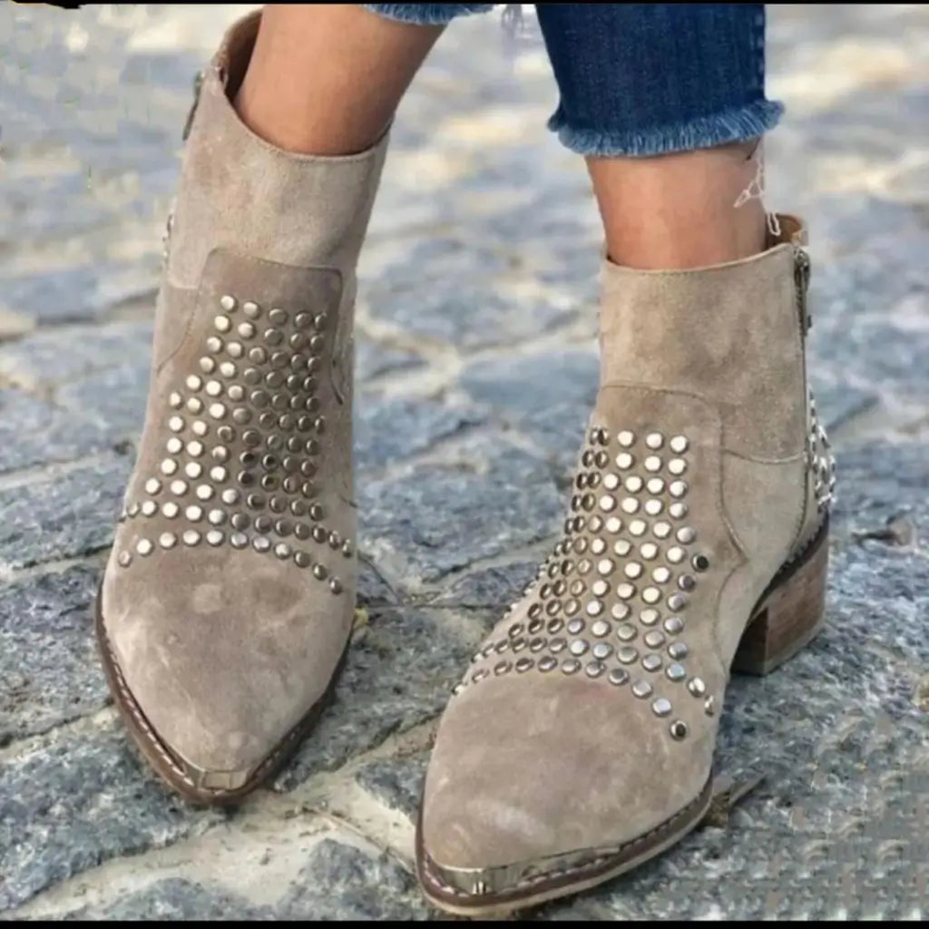 Stivaletti da Donna – Con Zip, Adatti per Uso Casual e Quotidiano