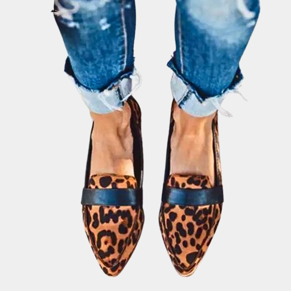 Mocassini Casual da Donna – Comodi Slip-On con Tacco Basso per Uso Quotidiano