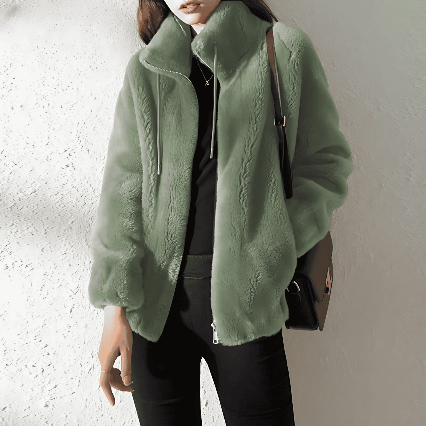 Donna - Cappotto invernale - Design alla moda