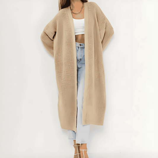 Donna - Cardigan aperto sul davanti - Stile casual