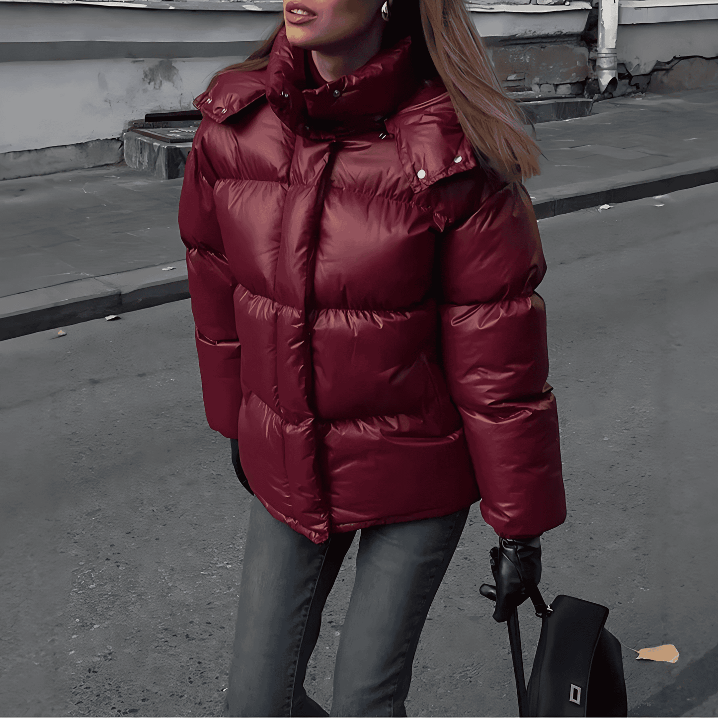 Donna - Giacca Puffer - Design trapuntato