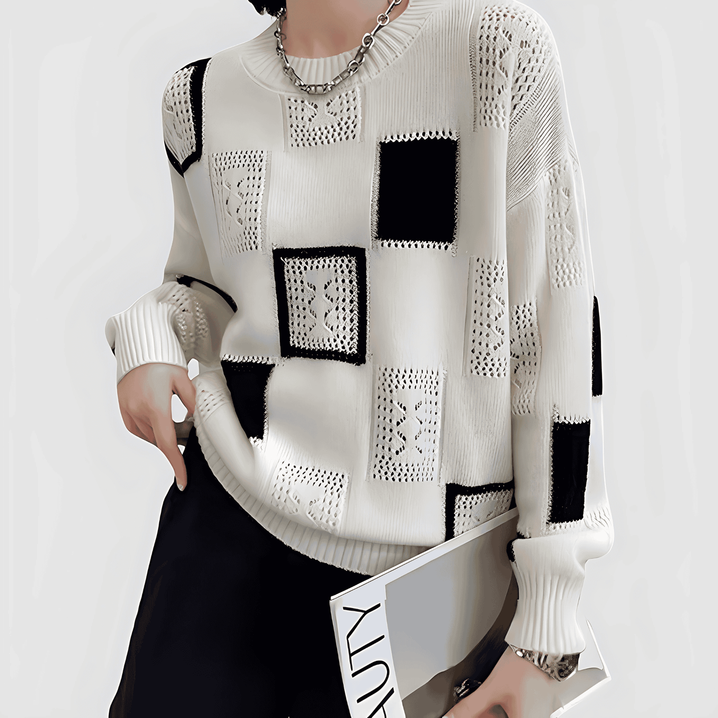 Donna - Maglia alla moda - Stile confortevole